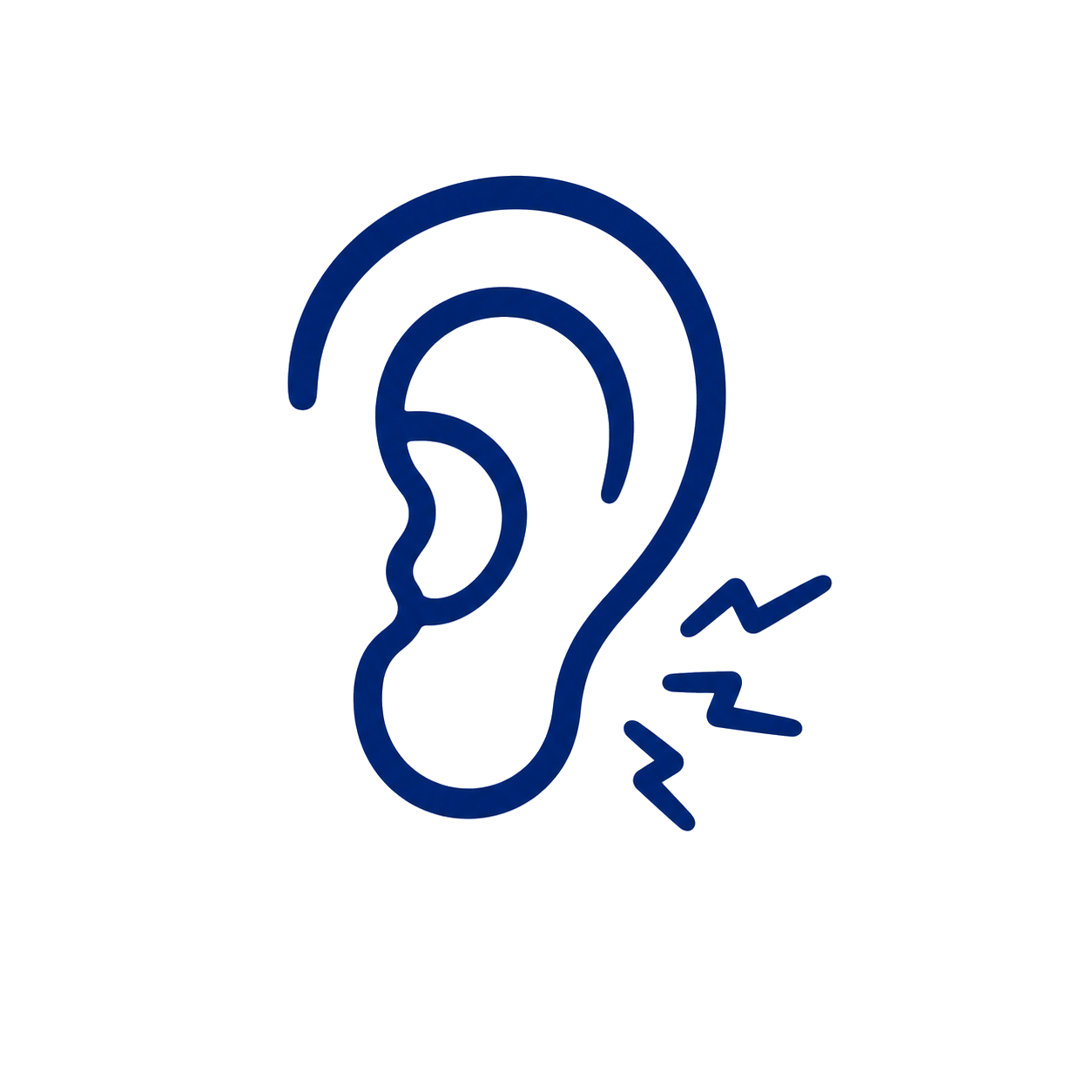 Ear pain icon