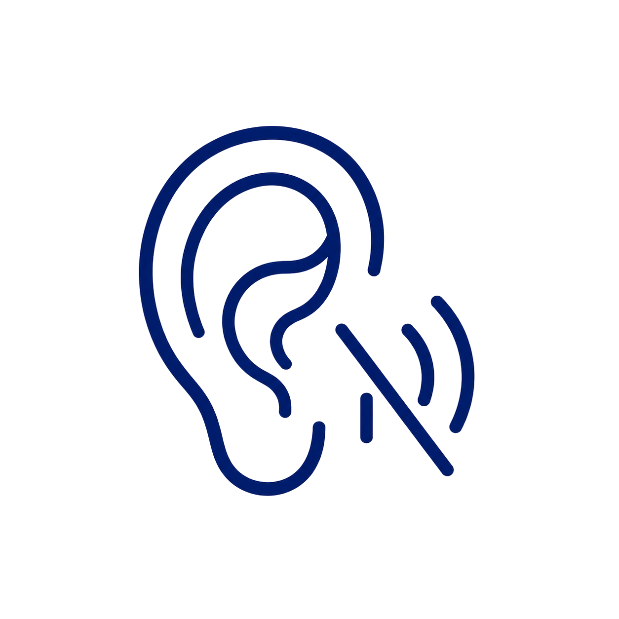 Hearing loss icon